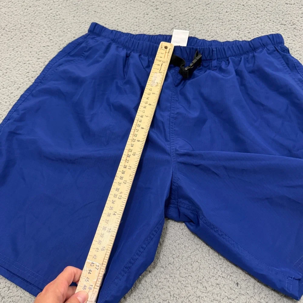 Nike Volley Swim Shorts Mens XXL Royal Blue Cargo Integrated Belt Packable
